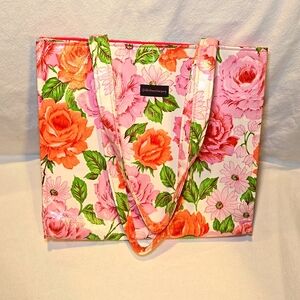 The Roost Company Tote Bag Floral Pink